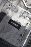 Multicolor Cotton Collared Denim Jacket