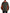Green Orange Hooded Cotton Full Zip Jacket