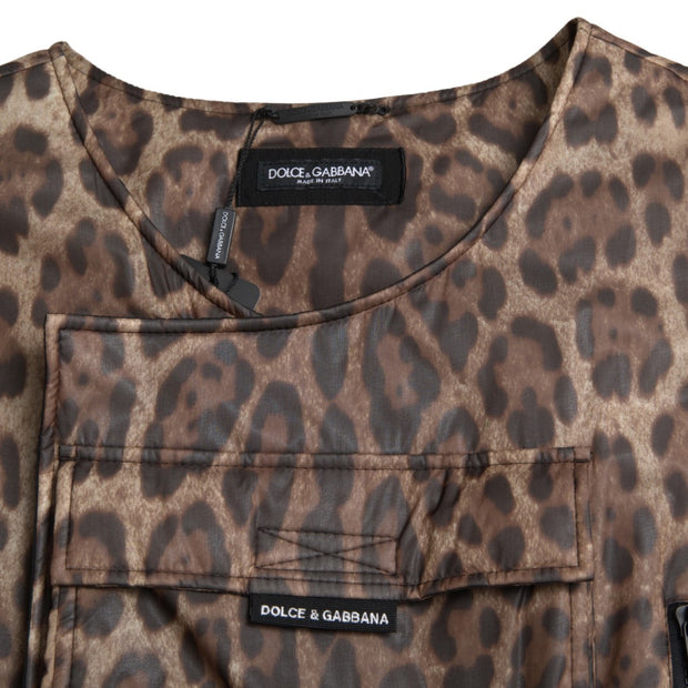 Silk Leopard Vest Exclusive Sportswear