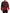 Red Leopard Nylon Full Zip Sweater