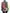 Multicolor Mohair Turtleneck Pullover Sweater