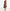 Brown Leopard Print Ruched Midi Dress