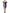 Blue Patchwork Two Tone Denim Mini Dress
