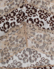 Brown longsleeved lace top