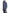 Blue velvet zipup sweater