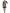 Black Floral Embellished Lace A-line Dress