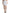 White Viscose High Waist Pencil Cut Mini Skirt