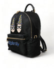 Elegant Black Gold Detail Backpack