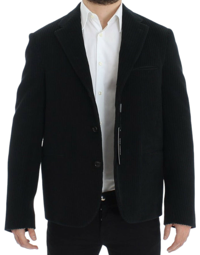 Elegant Black Martini Blazer Jacket