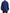 Royal Blue Cotton Crewneck Pullover Sweater