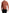 Orange Cashmere Crew Neck Pullover Sweater