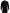 Black Cotton Crew Neck Men Pullover Sweater