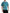 Blue Cotton Milano Street Round Neck T-shirt