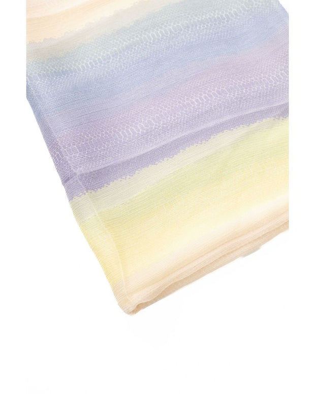 Multicolor Silk Women Scarf