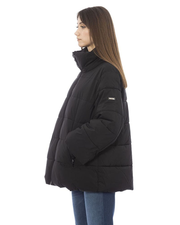 Black Polyamide Women Jacket
