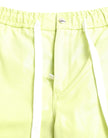 Chic Light Green Cotton Bermuda Shorts