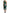 Green Tropical Jungle Print One Shoulder Midi Dress