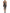 Multicolor Patchwork Midi Floral Leopard Bodycon Dress