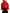 Shiny Red Hooded Cropped Short Coat Jacket