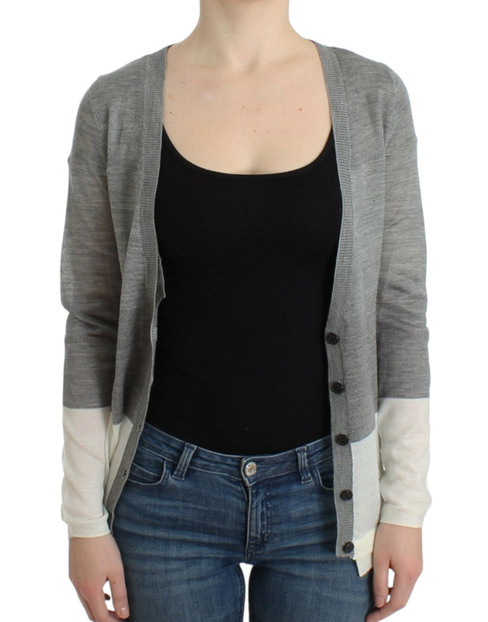 Chic Gray Lightweight Cardigan