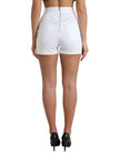 Chic High Waist Lace Closure Shorts