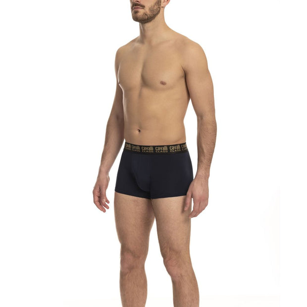 Blue Cotton Men's Trunk Underwear