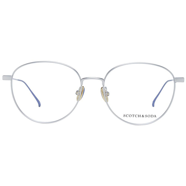 Silver Women Glasses Frame
