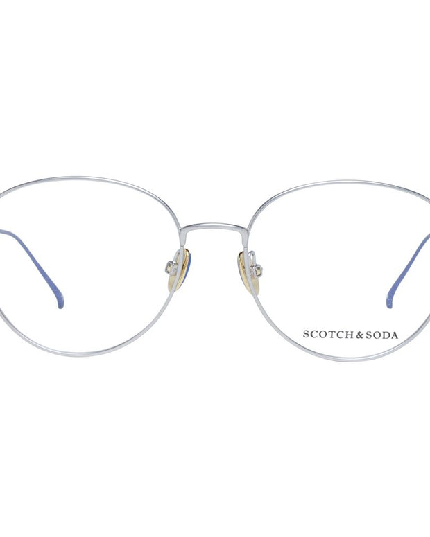 Silver Women Glasses Frame