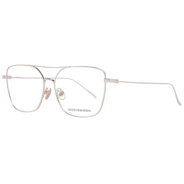 Gold Women Glasses Frame