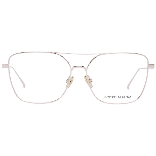 Gold Women Glasses Frame