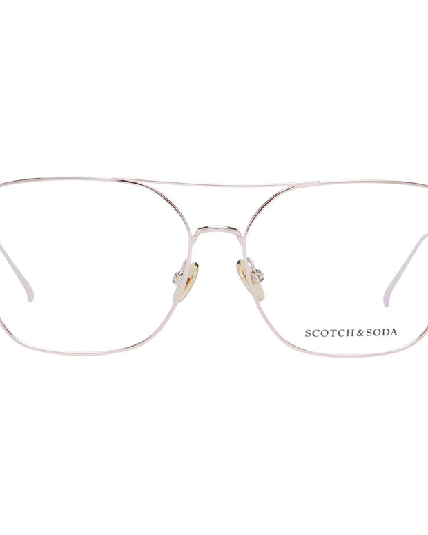 Gold Women Glasses Frame