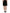 Black Wool Button High Waist Aline Mini Skirt
