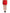 Red Viscose High Waist Fitted Pleated Skirt