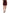 Black Red Cotton High Waist Tartan Tweed Mini Skirt