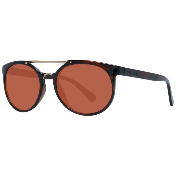 Brown Unisex Sunglasses