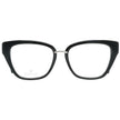 Chic Black Full-Rim Women's Eyeglasses