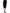Black cotton shorts pants