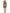 Beige Floral Sleeveless A-line Mini Dress