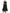 Black Crystal Embellished A-line Gown Dress