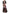 Multicolor Floral Print Silk Twill Gown Dress