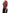 Red Wool Tweed Short Sleeve Sweater Pullover