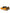 Orange Linen Leather Studded Loafers Shoes