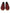 Red Sequined Loafers Slippers Men Shoes
