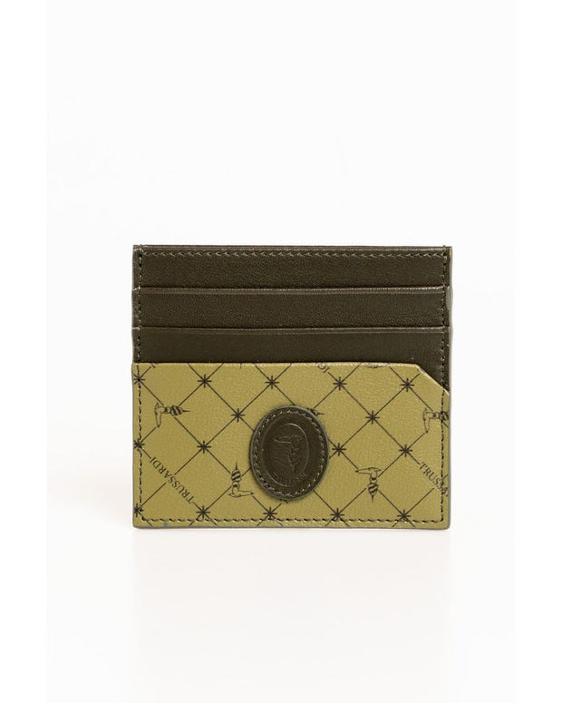 Green Leather Men Wallet