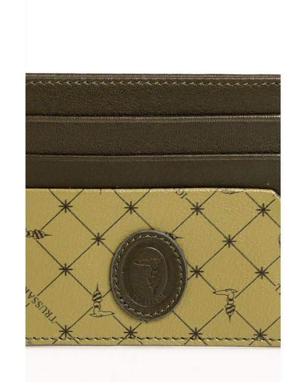 Green Leather Men Wallet