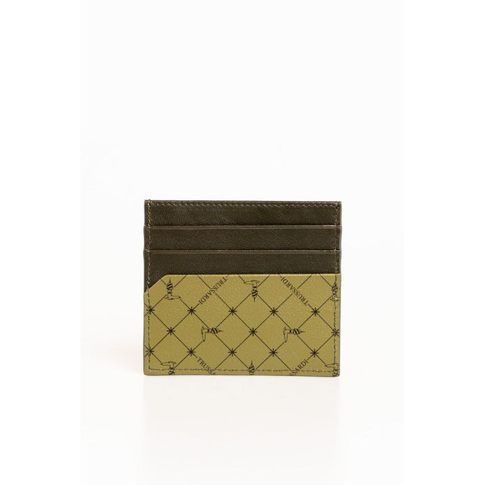 Green Leather Men Wallet