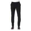 Black Virgin Wool Men Trouser