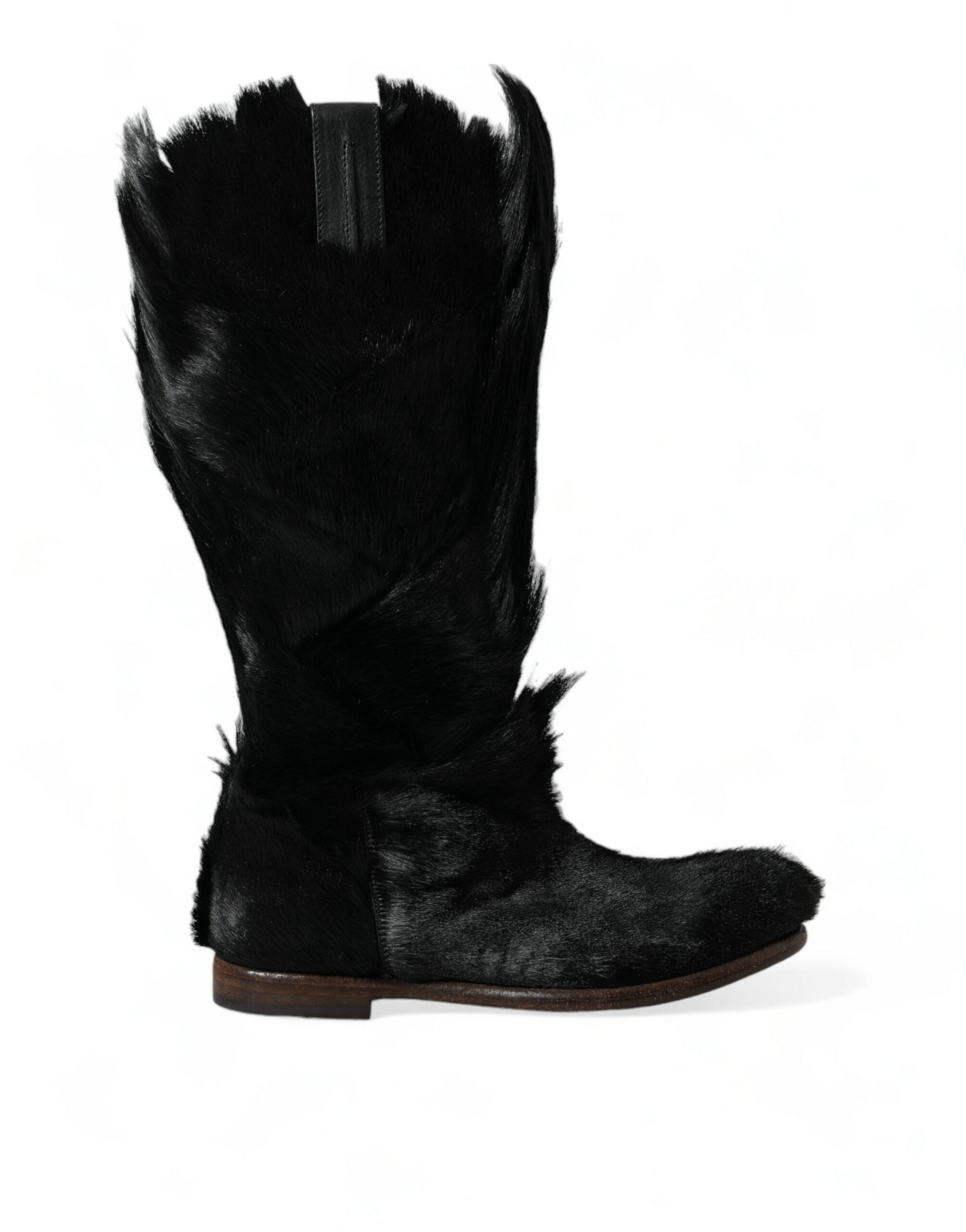 Opulent Gazelle Fur Mid Calf Boots