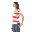 Multicolor Cotton Women Top