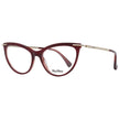 Burgundy Plastic Glasses (Frames)